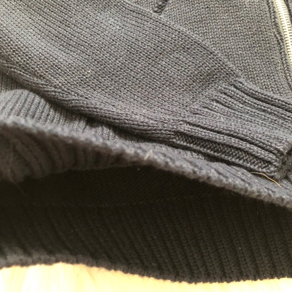 Brandy Melville knit zip up jacket sweater zipper - Picture 3 of 6